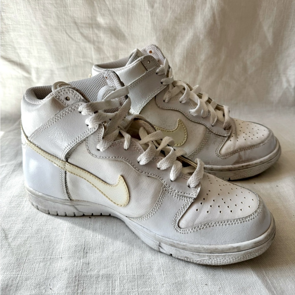 Nike dunk high top sneakers
